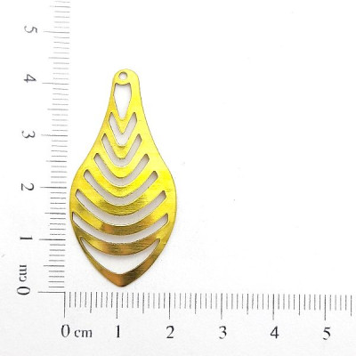 AC LATÃO GOTA PINGO G LISO VZD 1 FURO