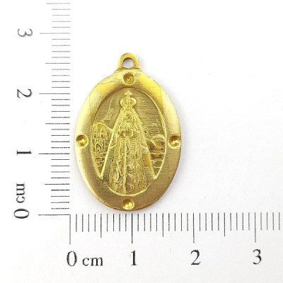 AC LATÃO MEDALHA DEL VALLE PEDRAS 1 ARG