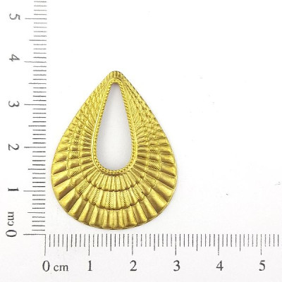 AC LATÃO GOTA G VZD TXT S/ FURO