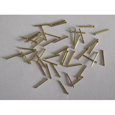 AC LATÃO PINO C/ CABEÇA E TRAVA 0,80 X 11