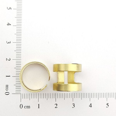 ANEL FALANGE REGULAVEL LISO VAZADO