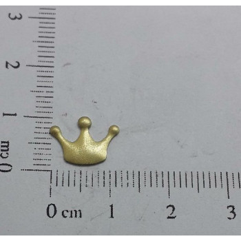 AC LATÃO COROA 10MM S/ ARG