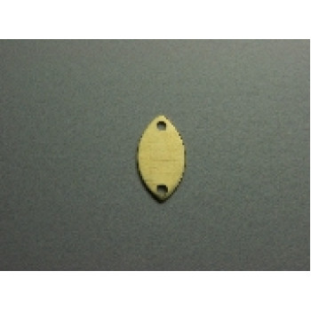 AC LATÃO NAVETE P RETA 2 FUROS