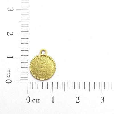 AC LATÃO REDONDO PAI NOSSO 10,8MM 1 ARG