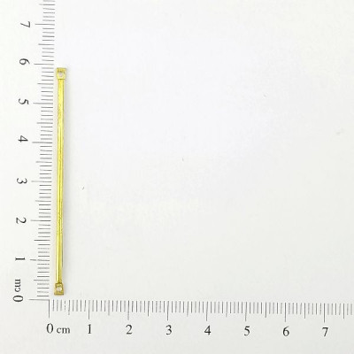 AC LATÃO PALITO G 5,38 CM 1,5MM DIÂMETRO