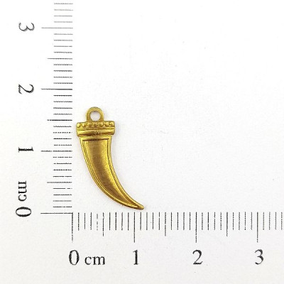 AC LATÃO DENTE DE SABRE P RESINA 1 ARG