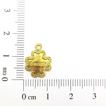 AC LATÃO TREVO BONDADE 1 ARG