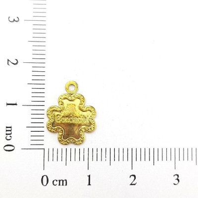 AC LATÃO TREVO BONDADE 1 ARG