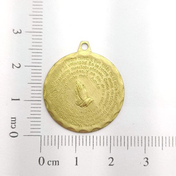 AC LATAO MEDALHA VÓRTICE ESPANHOL PAI NOSSO 1 ARG