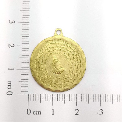 AC LATAO MEDALHA VÓRTICE ESPANHOL PAI NOSSO 1 ARG