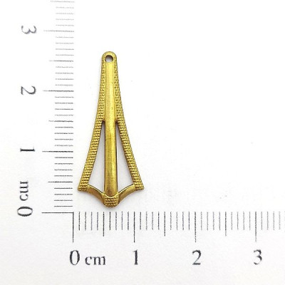 AC LATÃO PIPA COMPRIDA 2 VZD 1 FURO