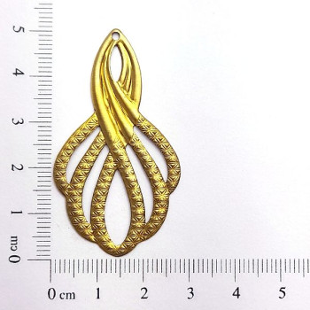 AC LATÃO CALDA DE SEREIA TXT 1 FURO