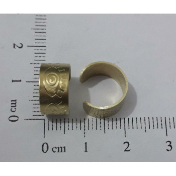 AC LATÃO PIERCING FAKE OLHO GREGO