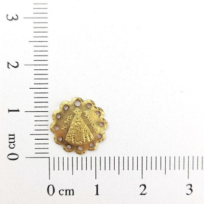 AC LATÃO REDONDO NSS SRA APARECIDA BORDA FUROS