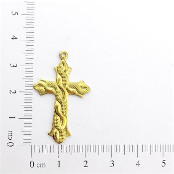 AC LATÃO CRUZ SERPENTEADA 1 ARG