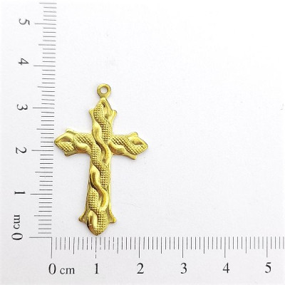 AC LATÃO CRUZ SERPENTEADA 1 ARG