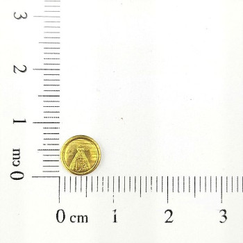 AC LATÃO REDONDO MINI NSS SRA APARECIDA S/ FURO