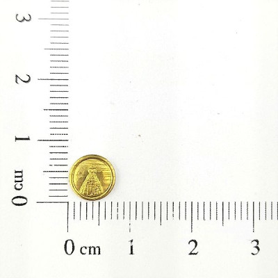 AC LATÃO REDONDO MINI NSS SRA APARECIDA S/ FURO