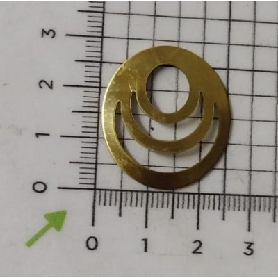 AC LATÃO REDONDO G LISO 3 VZD S/ FURO