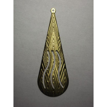 AC LATÃO GOTA G TXT 3 VZD VERTICAL 1 ARG