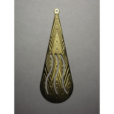 AC LATÃO GOTA G TXT 3 VZD VERTICAL 1 ARG