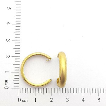 AC LATÃO ARGOLA RETA M TXT LISA