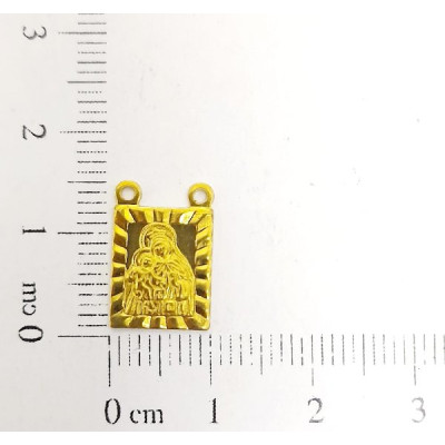 AC LATÃO ESC NSS SRA CARMO CHEIO DIAMANTADO