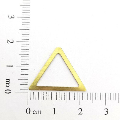 AC LATÃO TRIANGULO VZD LISO S/ FURO