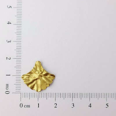 AC LATÃO LEQUE P 17MM AMASSADO S/ FURO