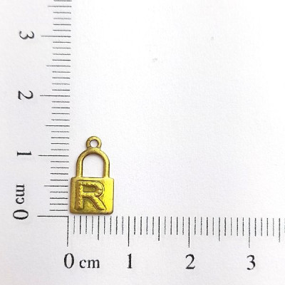 AC LATÃO CADEADO P LETRA 