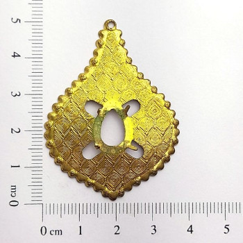 AC LATÃO GOTA CHATÃO GOTA 10X14 1 FURO