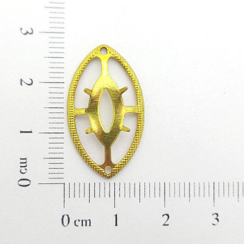 AC LATÃO NAVETE M CHATÃO 7X15 1 FURO