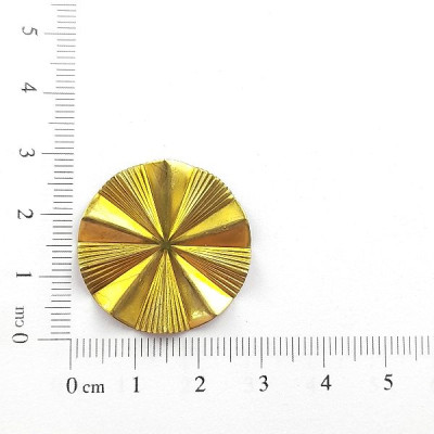 AC LATÃO REDONDO M ONDULADO RISCADO S/ FURO