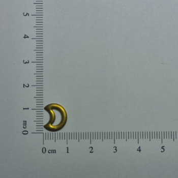 AC LATÃO LUA G 11MM VZD S/ FURO