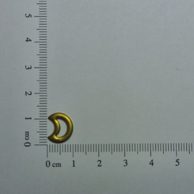 AC LATÃO LUA G 11MM VZD S/ FURO