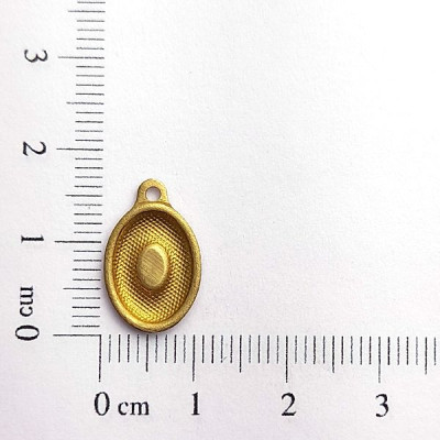 AC LATÃO OVAL INVERTIDO 1 ARG