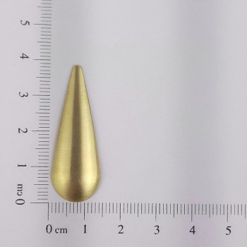 AC LATÃO GOTA G COMPRIDA 36MM ABL S/ FURO