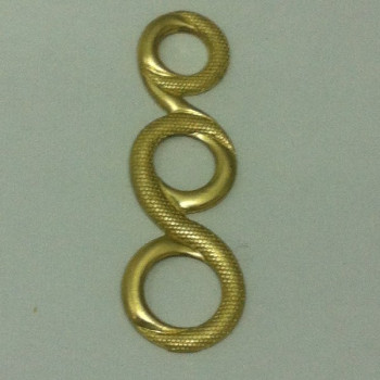 AC LATÃO REDONDO TRIPLO TXT DIREITO S/ ARG