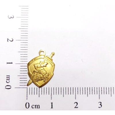 AC LATÃO ESCUDO P SÃO JORGE 1 ARG