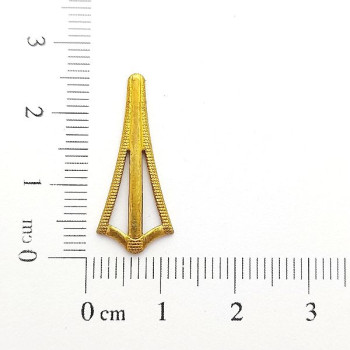 AC LATÃO PIPA COMPRIDA 2 VZD S/ FURO