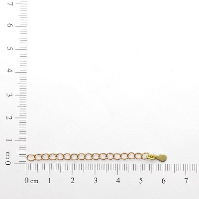 AC LATÃO EXTENSOR COM GOTA 5CM