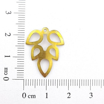 AC LATÃO 5 GOTAS LISAS VZD 1 FURO