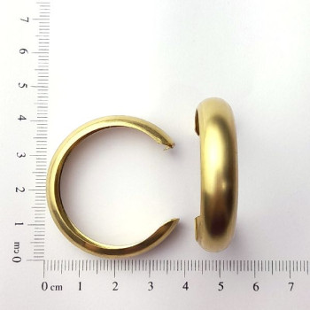 AC LATÃO ARGOLA G 38MM BOLD LARGA