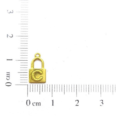AC LATÃO CADEADO P LETRA 