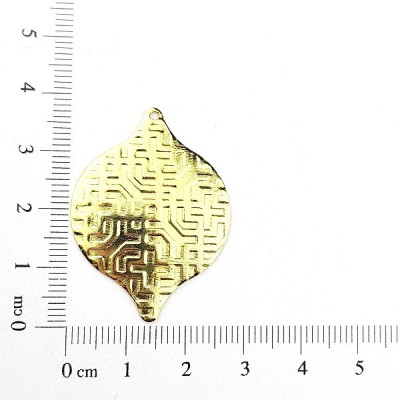 AC LATÃO BALÃO G CHEIO TXT LABIRINTO 1 FURO