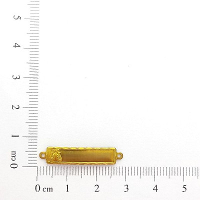 AC LATÃO PLAQUINHA INFANTIL BAILARINA