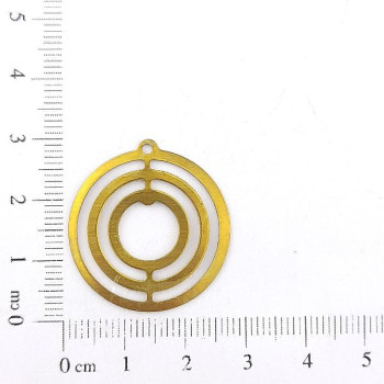 AC LATÃO REDONDO P GIRA VZD 1 FURO