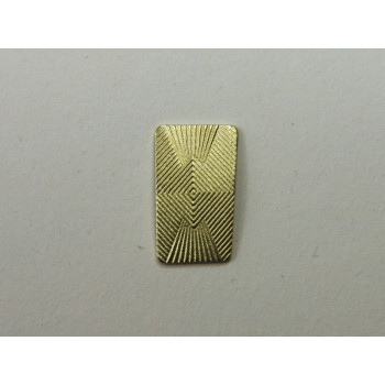 AC LATÃO RETANGULO P PONTA TXT ESQUERDO S/ FURO