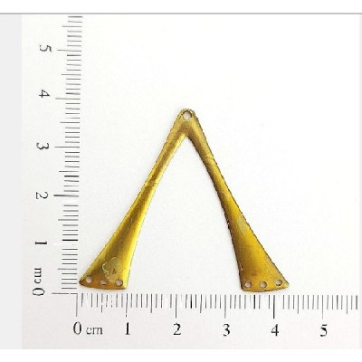 AC LATÃO FORQUILHA LISA 7 FUROS