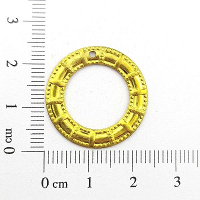 AC LATÃO MANDALA TXT 1 FURO